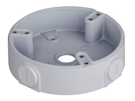 convert square junction box to round|round box adapter.